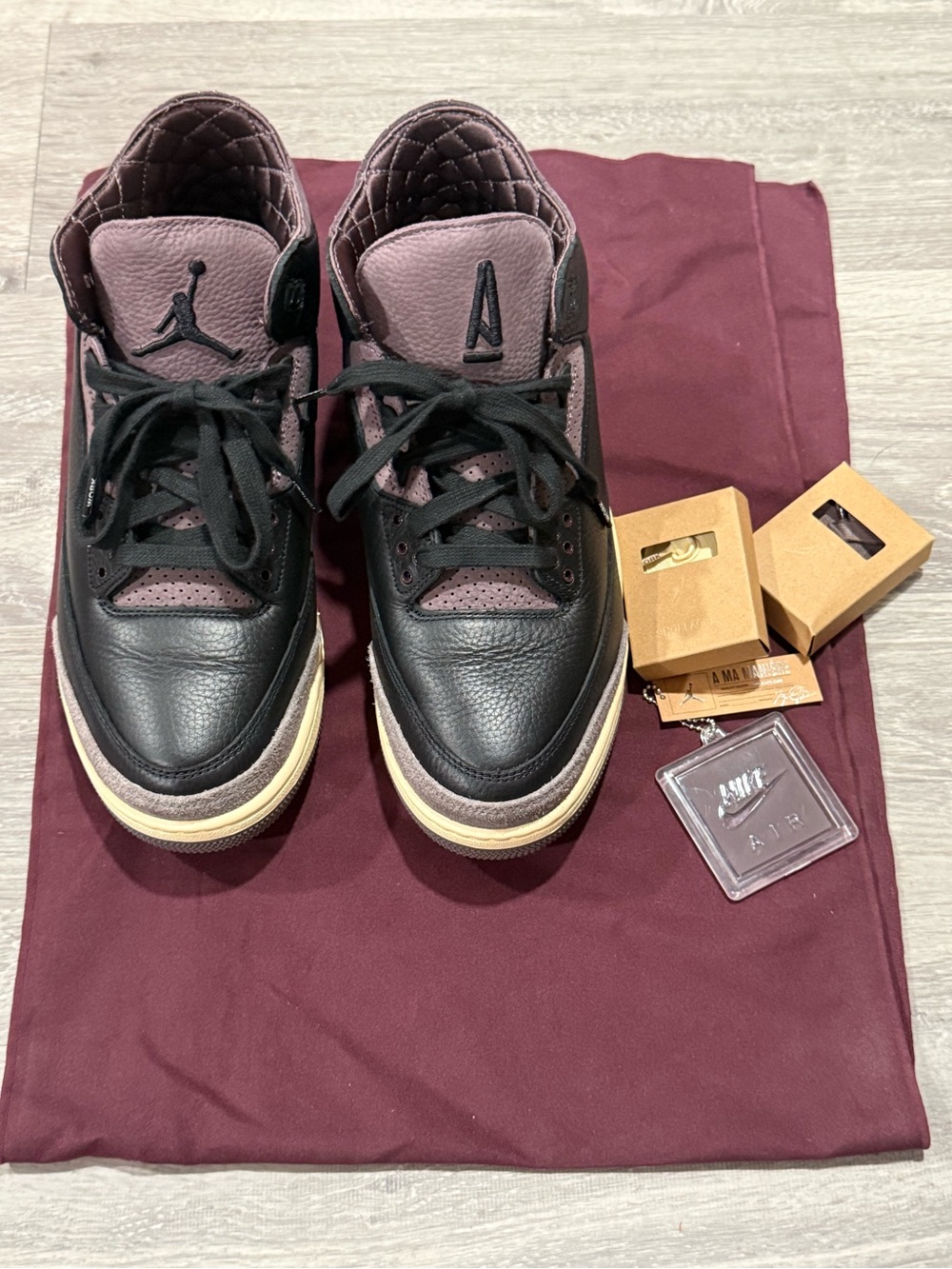 Jordan 3 A Ma Maniere While You Were Sleeping FZ4811-001 Size WMN 12.5 / Mens 11 - Picture 8 of 8